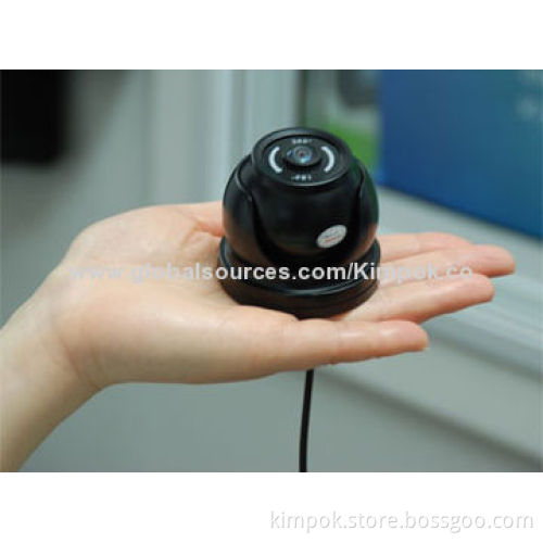 360° Wide Angle 600TVL Vandal-resistant Mini Dome Camera